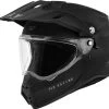 Fly Racing Trekker Solid Helmet