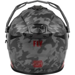 Fly Racing Trekker Pulse Helmet -HJC Store fly racing trekker pulse black camo red back 39433.1644107885