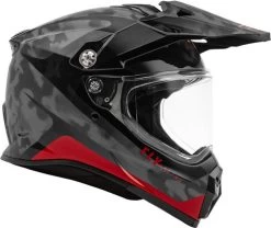 Fly Racing Trekker Pulse Helmet -HJC Store fly racing trekker pulse black camo red right 34096.1644107863