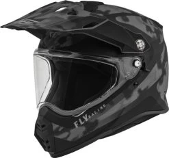 Fly Racing Trekker Pulse Helmet -HJC Store fly racing trekker pulse matte grey black camo 61300.1644107956