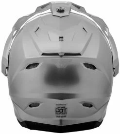 Fly Racing Trekker Solid Helmet -HJC Store fly racing trekker solid helmet silver back 09176.1502440630