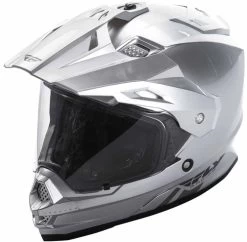 Fly Racing Trekker Solid Helmet -HJC Store fly racing trekker solid helmet silver 85444.1502440620