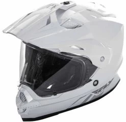 Fly Racing Trekker Solid Helmet -HJC Store fly racing trekker solid helmet white 42369.1502440635