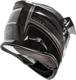 Gmax AT-21 Raley Helmet Black/Grey M -HJC Store gmax at 21 raley helmet black grey bottom 25652.1588254619