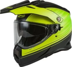 Gmax AT-21 Raley Helmet Black/Grey M -HJC Store gmax at 21 raley helmet black hi vis left 15958.1588254799