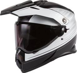 Gmax AT-21 Raley Helmet Black/Grey M -HJC Store gmax at 21 raley helmet black white smoke shield 86987.1588254643