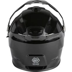 Gmax AT-21S Snow Helmet Solids - Dual Shield -HJC Store gmax at 21s helmet dual shield solid gloss black back 24766.1603446388