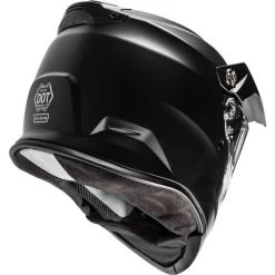 Gmax AT-21S Snow Helmet Solids - Dual Shield -HJC Store gmax at 21s helmet dual shield solid matte black back right 25083.1603446369