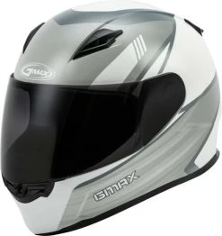 Gmax FF-49 Deflect Helmet White/Blue 3XL -HJC Store gmax ff 49 deflect helmet white grey dark shield 81110.1560475771