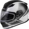 Gmax FF-49S Hail Snow Helmet - Dual Shield