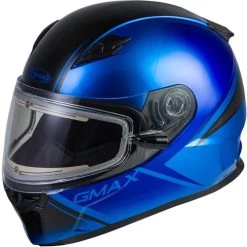 Gmax FF-49S Hail Snow Helmet - Electric Shield -HJC Store gmax ff 49s hail helmet electric shield blue black left 78254.1603319384