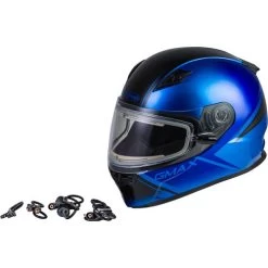 Gmax FF-49S Hail Snow Helmet - Electric Shield -HJC Store gmax ff 49s hail helmet electric shield blue black 11059.1603319015