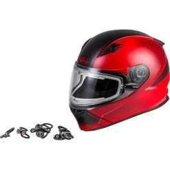 Gmax FF-49S Hail Snow Helmet - Electric Shield -HJC Store gmax ff 49s hail helmet electric shield red black 66114.1603319001