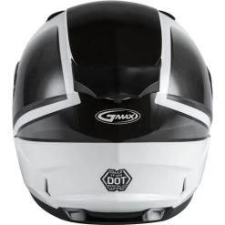Gmax FF-49S Hail Snow Helmet - Electric Shield -HJC Store gmax ff 49s hail helmet electric shield white black back 27609.1603319455