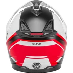 Gmax GM-11 Scud Helmet -HJC Store gmax gm 11 scud helmet black white red back 04670.1562899422