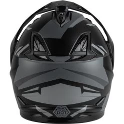 Gmax GM-11S Ripcord Helmet - Electric Shield 33 Gmax GM-11S Ripcord Helmet - Electric Shield -HJC Store gmax gm 11s ripcord helmet electric shield matte black grey back 07939.1669508327