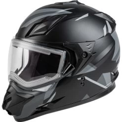 Gmax GM-11S Ripcord Helmet - Electric Shield 28 Gmax GM-11S Ripcord Helmet - Electric Shield -HJC Store gmax gm 11s ripcord helmet electric shield matte black grey no visor 26679.1669508296