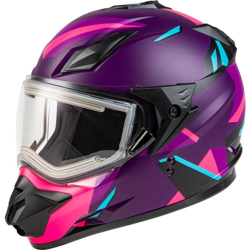 Gmax GM-11S Ripcord Helmet - Electric Shield 16 Gmax GM-11S Ripcord Helmet - Electric Shield - Image 16