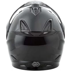 Gmax GM-11S Snow Helmet Solids - Dual Shield -HJC Store gmax gm 11s snow helmet gloss black back 15664.1562900318