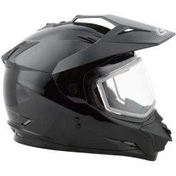 Gmax GM-11S Snow Helmet Solids - Dual Shield -HJC Store gmax gm 11s snow helmet gloss black shield 48889.1562900304