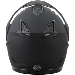Gmax GM-11S Snow Helmet Solids - Dual Shield -HJC Store gmax gm 11s snow helmet matte black back 10301.1562900402