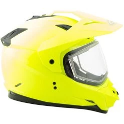 Gmax GM-11S Snow Helmet Solids - Dual Shield -HJC Store gmax gm 11s snow helmet solid hi vis shield 14205.1562900421