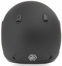 Gmax GM38 Solid Helmet Flat Black XS 38 Gmax GM38 Solid Helmet Flat Black XS -HJC Store gmax gm 38 solid helmet flat black back 99466.1497797017