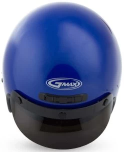Gmax GM2 Solid Helmet -HJC Store gmax gm2 solid helmet blue top 13994.1497494624