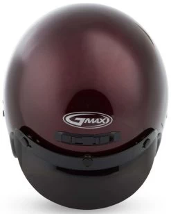 Gmax GM2 Solid Helmet -HJC Store gmax gm2 solid helmet wine red top 12781.1497494624