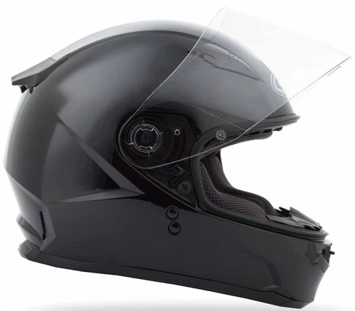 Gmax GM-49Y Youth Helmet Gloss Black 2 Gmax GM-49Y Youth Helmet Gloss Black - Image 2