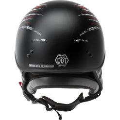 Gmax HH-65 Bravery Naked Helmet -HJC Store gmax hh 65 bravery naked helmet red white blue back 59190.1588163994