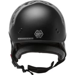 Gmax HH-65 Tormentor Naked Helmet -HJC Store gmax hh 65 tormentor naked helmet black silver back 44897.1588166558