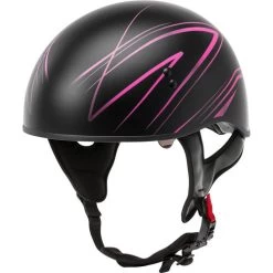Gmax HH-65 Torque Naked Helmet -HJC Store gmax hh 65 torque naked helmet black pink front 74140.1588166812