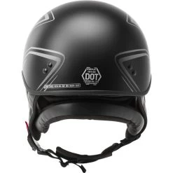 Gmax HH-65 Torque Naked Helmet -HJC Store gmax hh 65 torque naked helmet black silver back 17989.1588166839