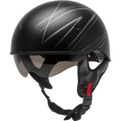 Gmax HH-65 Torque Naked Helmet -HJC Store gmax hh 65 torque naked helmet black silver smoke shield 31802.1588166828