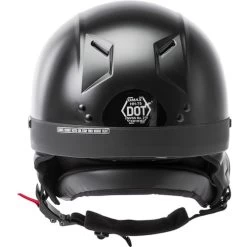 Gmax HH-75 Helmet Solid 19 Gmax HH-75 Helmet Solid -HJC Store gmax hh 75 naked helmet solid gloss black back 86409.1588160112