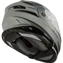 Gmax MD-01S Descendant Helmet - Electric Shield -HJC Store gmax md 01s descendant helmet electric shield matte grey silver back right 28193.1669970566