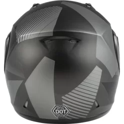 Gmax MD-04S Reserve Helmet - Dual Shield 25 Gmax MD-04S Reserve Helmet - Dual Shield -HJC Store gmax md 04s reserve snow helmet black silver back 95335.1669458302