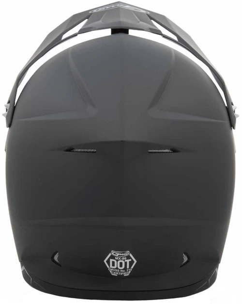 Gmax MX-86 Solid Helmet Flat Black 4 Gmax MX-86 Solid Helmet Flat Black - Image 4