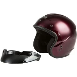 Gmax OF-2 Helmet Solids -HJC Store gmax of 2 helmet solid gloss wine red visor 26329.1587946290
