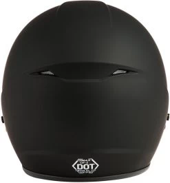 Gmax OF-2 Helmet Solids -HJC Store gmax of 2 helmet solid matte black back 40359.1587946088