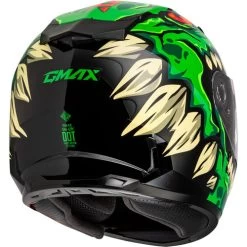 Gmax GM-49Y Drax Youth Snow Helmet 38 Gmax GM-49Y Drax Youth Snow Helmet -HJC Store gmax youth gm 49y drax helmet green back right 98284.1698712686