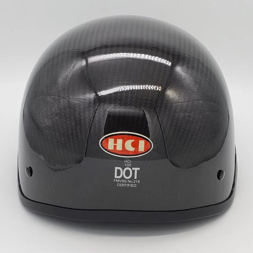 HCI 100 Half Helmet Carbon Fiber 3 HCI 100 Half Helmet Carbon Fiber - Image 3