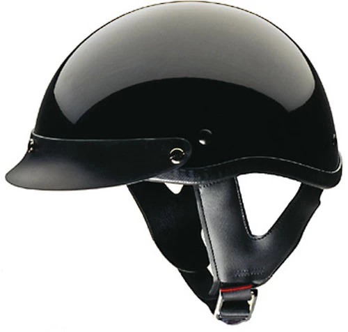 HCI 100 Half Helmet Gloss Black 1 HCI 100 Half Helmet Gloss Black
