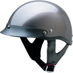HCI 100 Half Helmet Gloss Deep Silver
