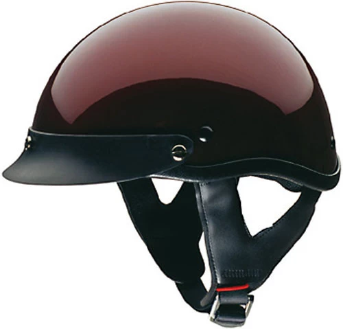 HCI 100 Half Helmet Wine 1 HCI 100 Half Helmet Wine