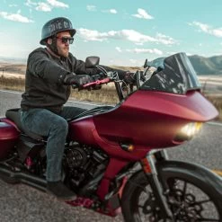 Highway 21 9MM German Helmet Solid -HJC Store highway 21 9mm helmet on rider 57565.1646727815