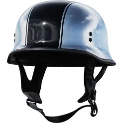 Highway 21 9MM German Helmet Solid -HJC Store highway 21 9mm helmet solid chrome back 80074.1646727830