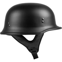 Highway 21 9MM German Helmet Solid -HJC Store highway 21 9mm helmet solid matte black right 80325.1596928771