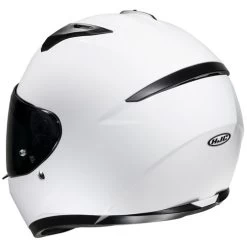 HJC C10 Helmet -HJC Store hjc c10 helmet solid gloss white back 64982.1670192644